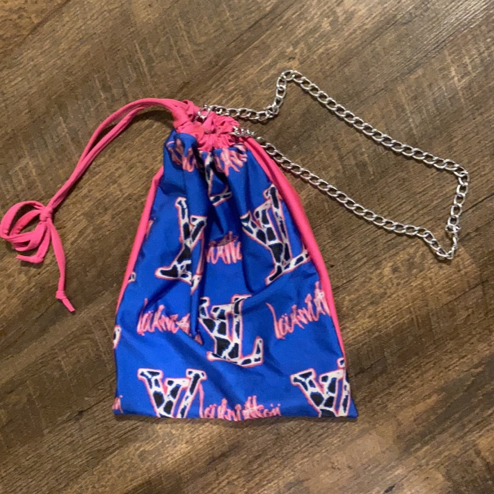 Draw String Money Bag With Chain - image 2